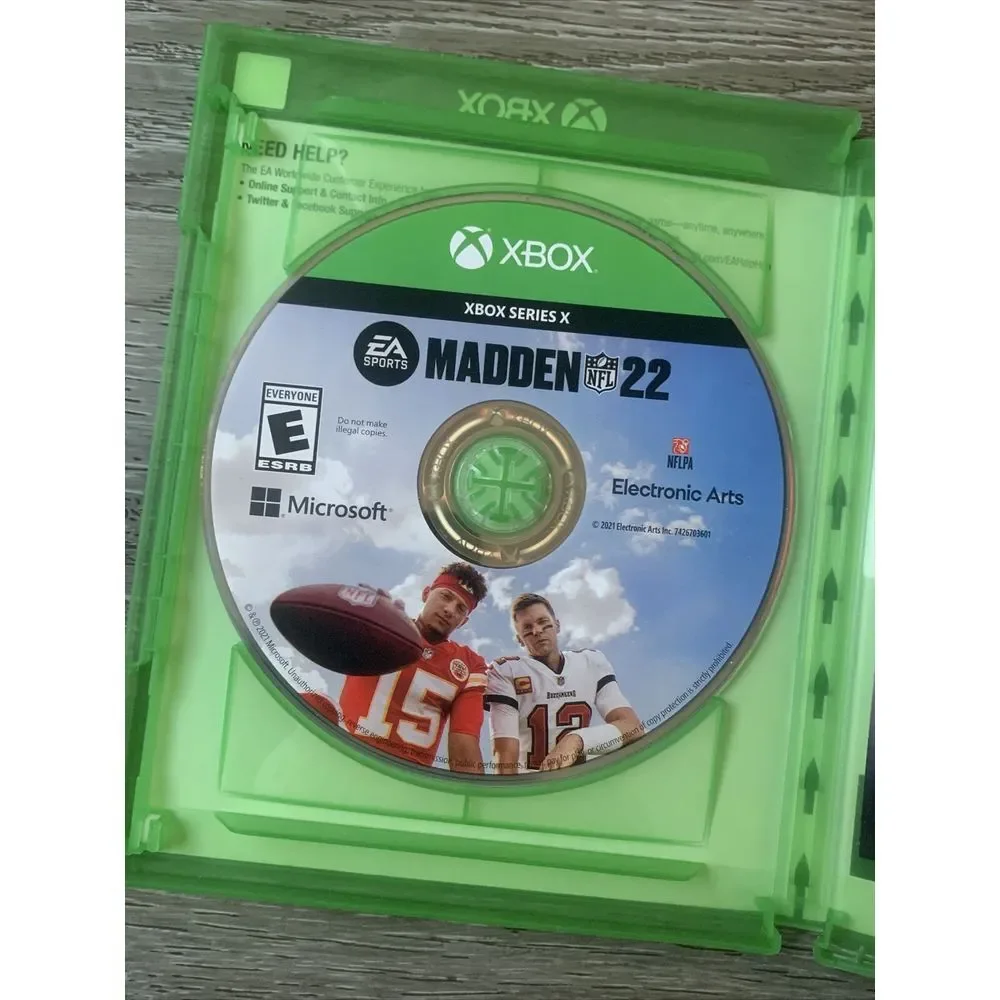 Madden NFL‎ 22 (Microsoft Xbox Series X, 2021) Free Shipping